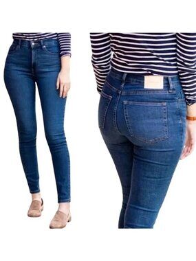 Everlane High Rise Skinny Jeans Denim 27 Regular